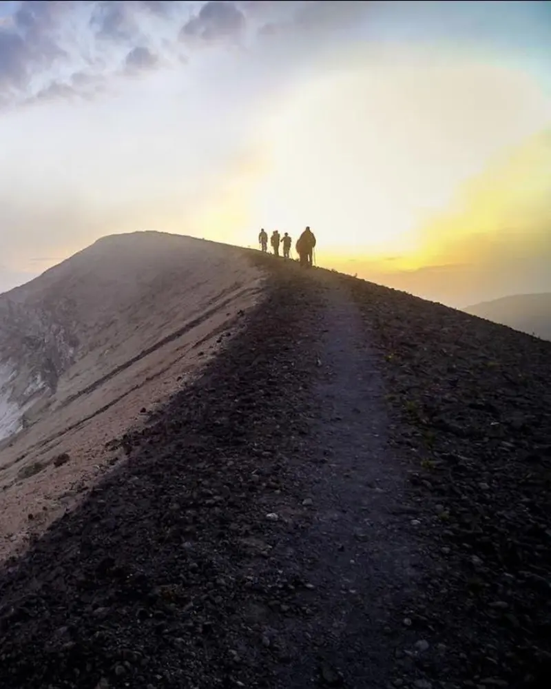 Sunrise over Natron