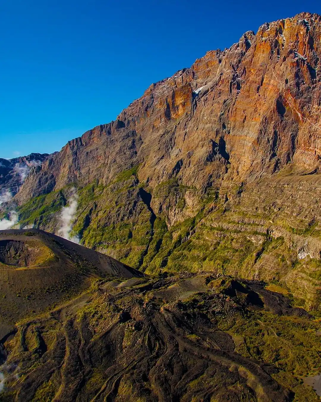 Mount Meru above Arusha National Park