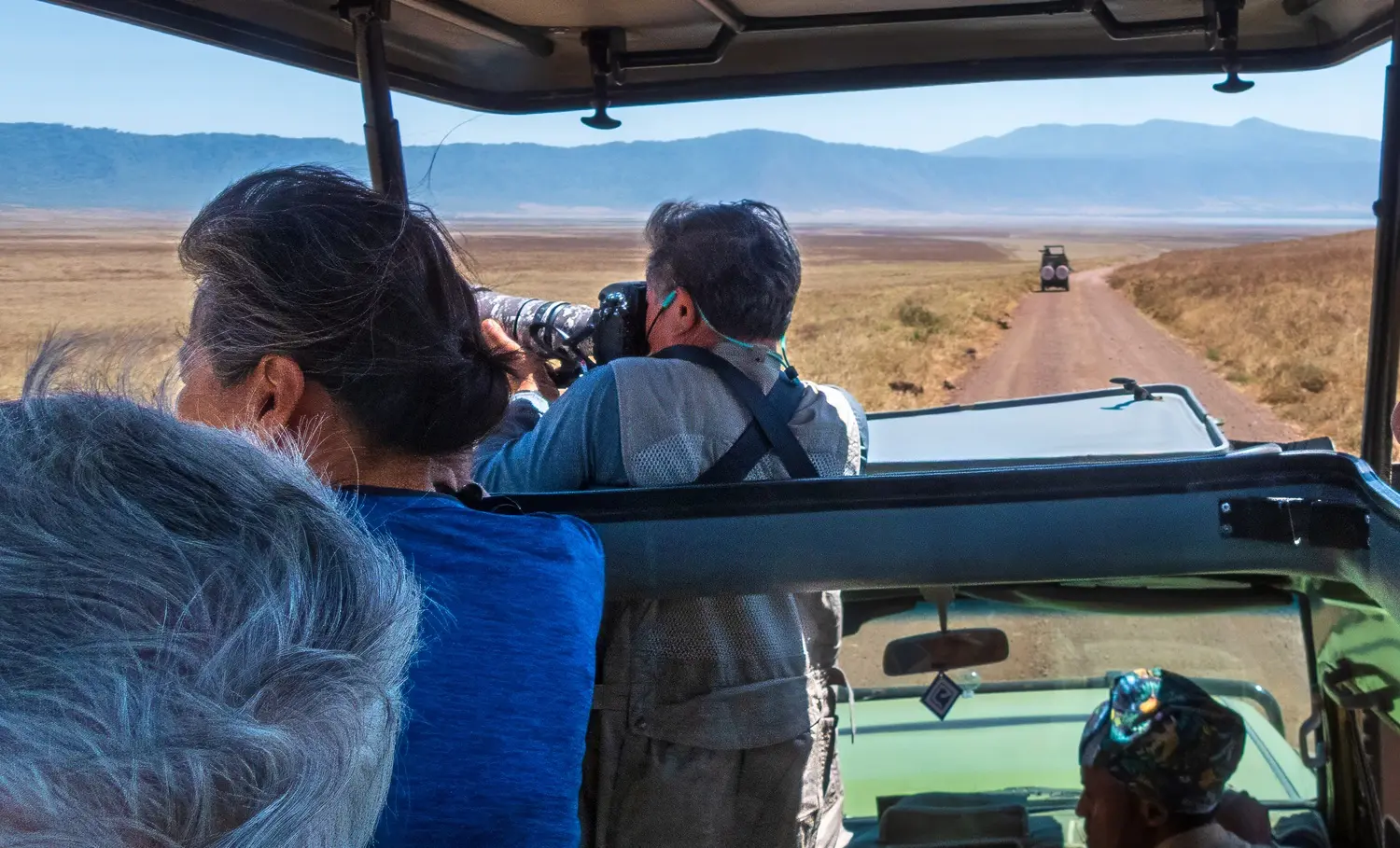 Safari Vehicles, Seats, and Comfort