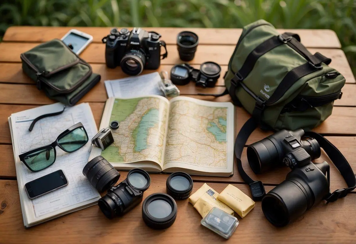 Binoculars and Your Day Bag