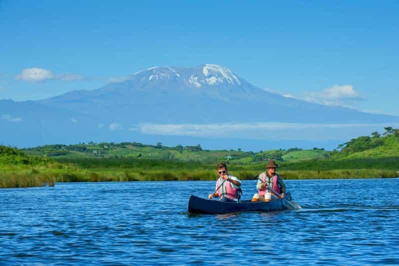 Canoeing At Lake Duluti