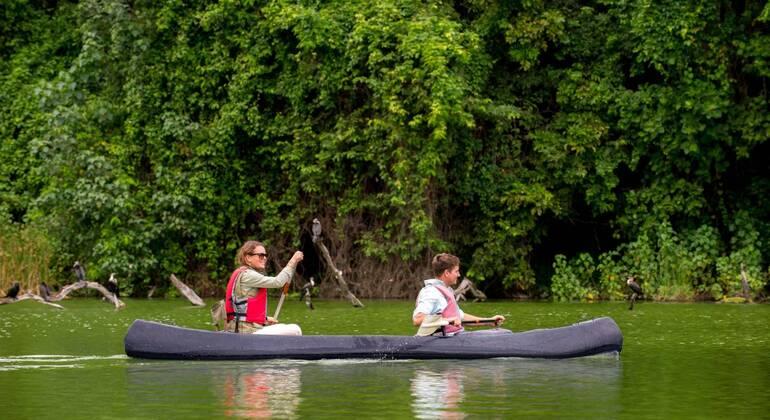 Canoeing At Lake Duluti