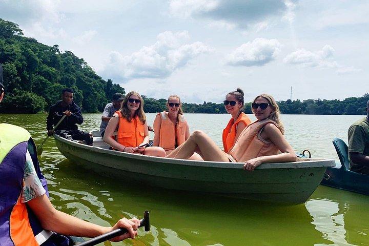 Canoeing At Lake Duluti